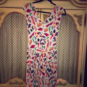 Fendi Dresses - Vintage fendi multi color dress! Fendi Dresses - Vintage fendi multi color dress!